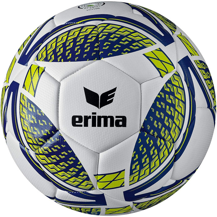 Тренувальний футбольний м'яч Erima Senzor 5, темно-синій/лайм