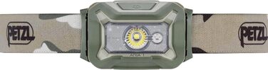 Ліхтар на голову PETZL ARIA 1 RGB - 350 люмен, камуфляж, з трьома AAA/LR03 батарейками