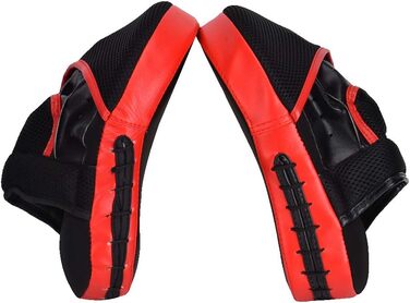 Рукавички для боксу Queta Pratzen PU, 1 пара. Ідеально для кікбоксингу, боксу, муай-тай, карате, тхеквондо та інших єдиноборств. Червоні.