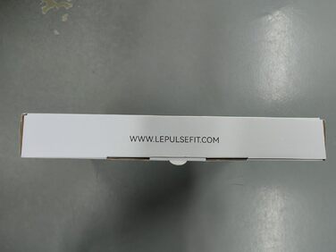 Розумна вага Lepulse F4 Pro, біла, з аналізом жиру та м’язової маси, 15 індикаторів, перезаряджається, великий дисплей
