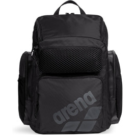 Рюкзак для плавання Arena One Go, чорний, 45 літрів, великий, для подорожей та спорту