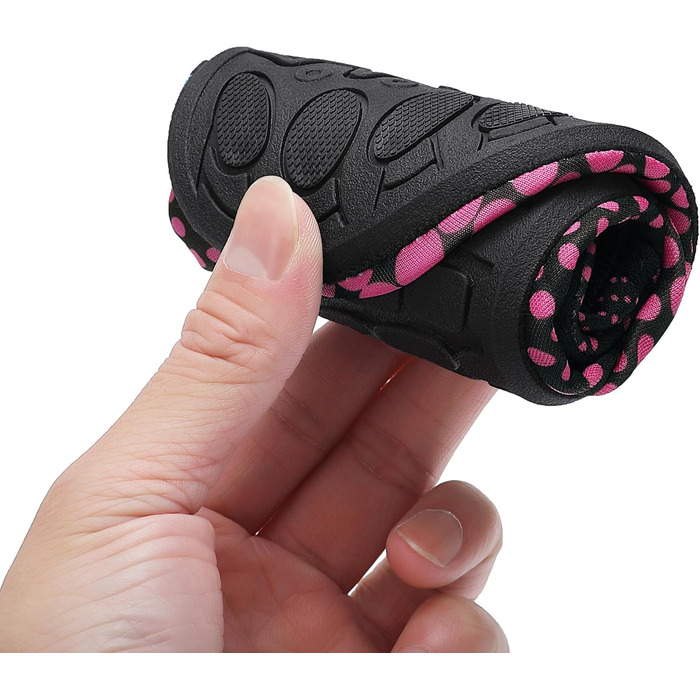 Шкарпетки для плавання та водних видів спорту, шкарпетки для басейну, шкарпетки для пляжу, антиковзкі, розмір 34-47 (40 EU, Rose Rot W995)