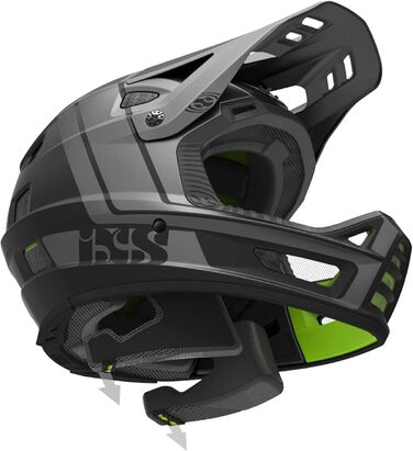 Інтегральний шолом IXS Xult Dh для MTB, E-Bike, BMX, синій, розмір L