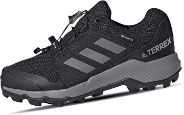 Дитячі трекінгові черевики Adidas Terrex GORE-TEX, чорний/сірий/чорний, 34 EU