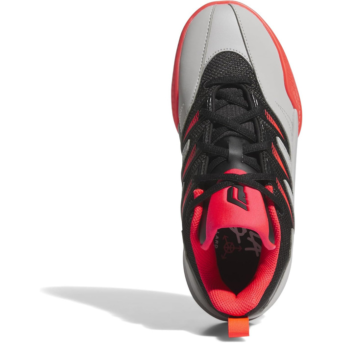 Кросівки баскетбольні adidas Unisex Certified 3, Core Black/Lucid Red/Grey Two (35.5 EU)