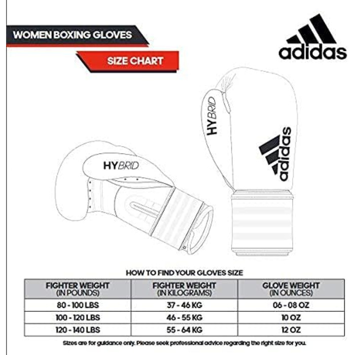 Боксерські рукавички adidas Hybrid 100 Dynamic Fit, чорні/рожеві, 8 oz