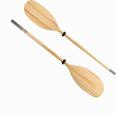 Асиметричне двочастинне весло для каяка John Paddle 235 см, екологічне виробництво, www.johnpaddle.com, 1 або 2 шт.