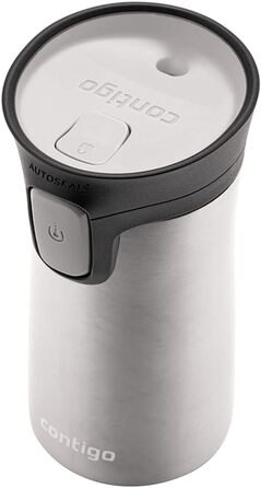 Термокухоль Contigo Pinnacle Autoseal 300 мл, нержавіюча сталь, для напоїв з собою, ізольований, герметичний, BPA-free