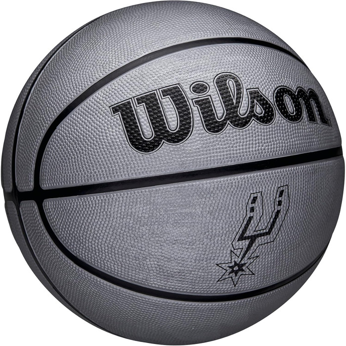 М'яч для баскетболу Wilson NBA Team Tribute, розмір 5, San Antonio Spurs
