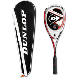 Детальна ракетка для сквошу Dunlop Blackstorm Supreme, червоно-біла, універсальний розмір
