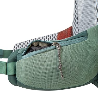 Рюкзак для туризму Tatonka Hike Pack 27 л, з вентиляцією спини та дощовиком, зелений
