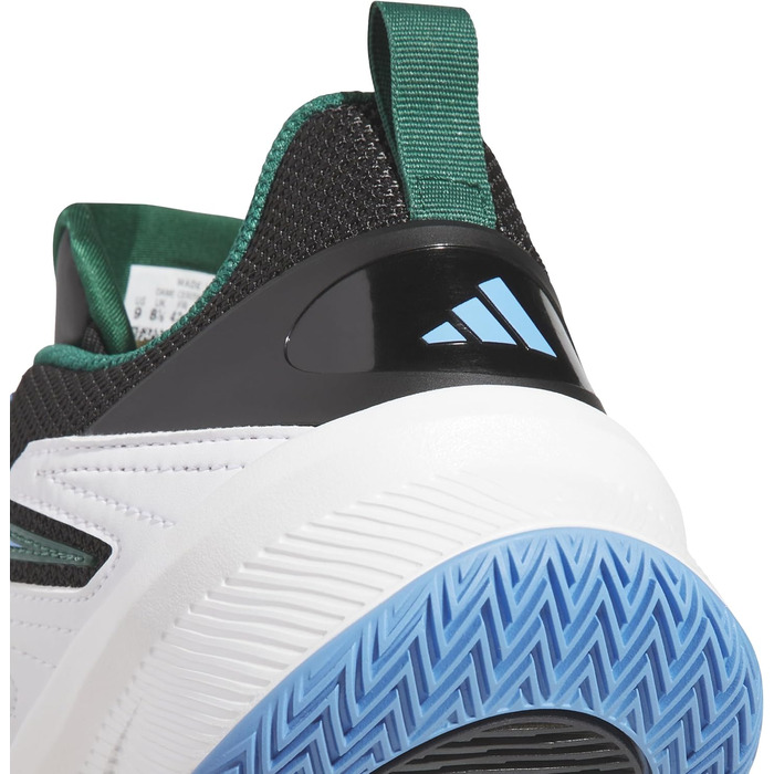 Кросівки баскетбольні adidas Originals Dame Certified 3 Unisex 47/48 EU Білий/Зелений/Синій