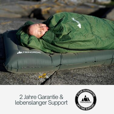 Надувна ізомат Extradicke 12 см - з насосом та подушкою. Ідеально для кемпінгу, піших прогулянок та байкпакінгу