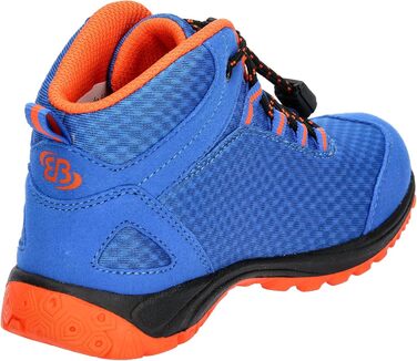 Черевики для трекінгу та піших прогулянок Brütting для дівчаток (27 EU, блакитний/оранжевий)