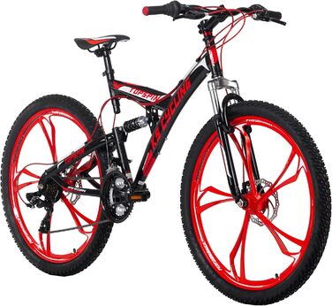 Гірський велосипед KS Cycling Fully 26'' Topspin