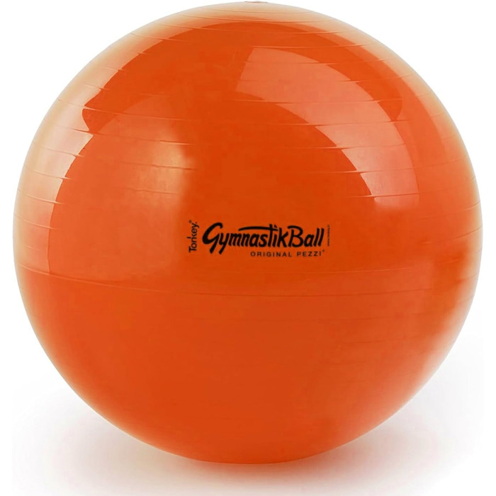 Гімнастичний м'яч PEZZI Pezziball 42-75 см для терапії, спорту та офісу, універсальний тренувальний фітбол з міцного ПВХ, витримує до 400 кг