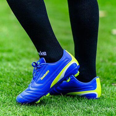 Дитячі футбольні бутси FG для хлопчиків та дівчаток, розмір 31 EU, S2116, блакитні