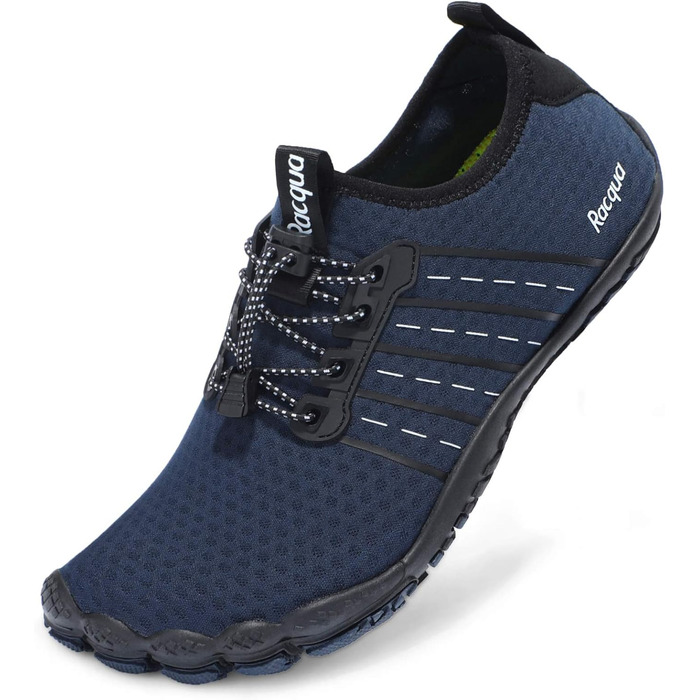 Чоловічі та жіночі водяні шльопанці з сітчастої тканини, без шнурівки, розмір 7.5 (жіночий)/6.5 (чоловічий), Wz112, блакитний