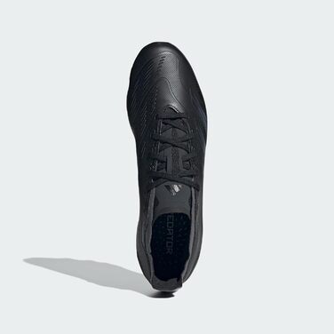 Кросівки футбольні adidas Predator 24 League Low Multi-Ground (46 EU, чорний, карбон)