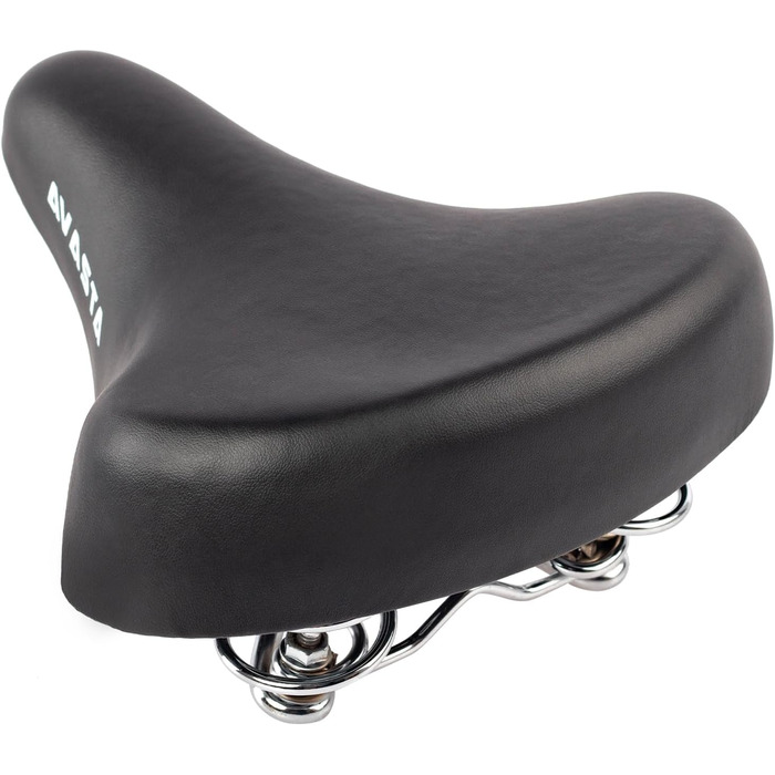 Дитячий велосипедний крісло-сидіння для дівчаток та хлопчиків, водонепроникне, широке, м'яке, з двома амортизаторами, підходить для велосипедів 12, 14, 16, 18, 20 дюймів (MTB, шосе), м'ятно-зелений (чорний)