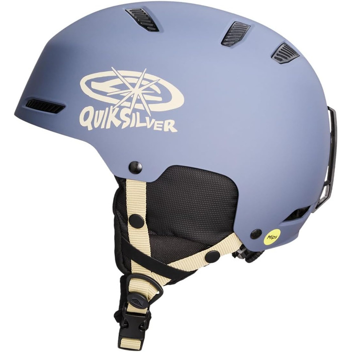 Шолом для гірських лиж та скейтбордингу Quiksilver Lawson MIPS®, сірий, розмір M
