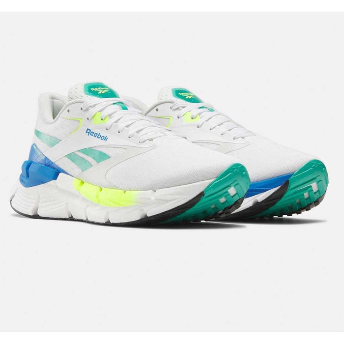 Кросівки Reebok Floatzig Symmetros для чоловіків, 42 EU, білий, Unleashedgreen, Kineblue