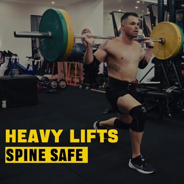 Пончо для важкої атлетики з натуральної шкіри (6 мм) – унісекс, для силових тренувань, присідань, з підтримкою талії | Регульований дизайн, підходить для різних тренувань X-Large Червоний/Подорож, однотонний (Getaway Solids)