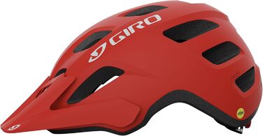 Велошолом Giro Fixture MIPS Matte Trim червоний