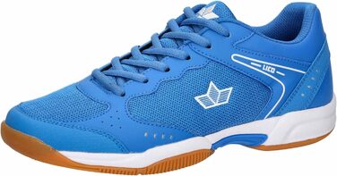 Жіночі зальні тенісні кросівки Lico Damen Speed (39 EU, Синьо-Білі)