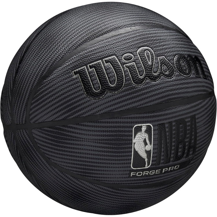 Баскетбольний м'яч Wilson NBA Forge Pro для залу та вулиці, розміри 6 і 7