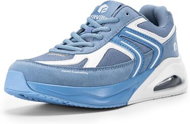 Жіночі кросівки FitVille з повітряною подушкою, широка колодка, для бігу та ходьби, зручні фітнес-кросівки (37 EU X-Weit, блакитний)