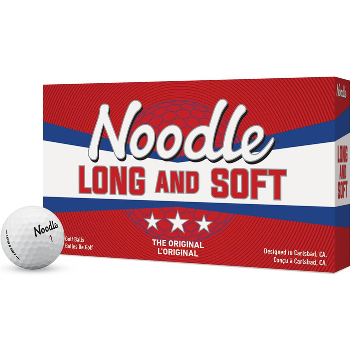 Гольф м'яч TaylorMade Noodle, для гри в гольф