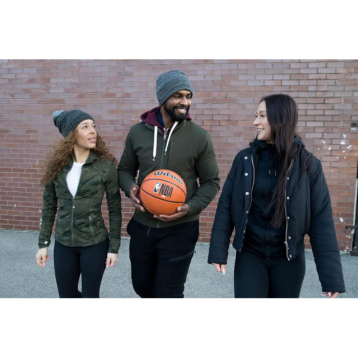Баскетбольний м'яч Wilson NBA Drv Plus 7, коричневий, універсальний