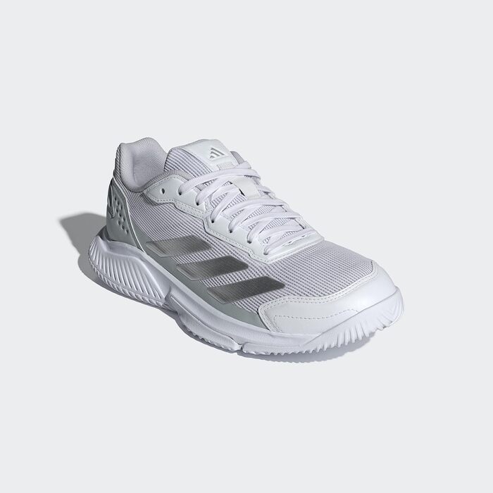 Жіночі кросівки adidas Courtquick W Padel Cloud White Silver Metallic Cloud White, 37 1/3 EU