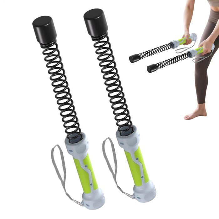 Биттям канати для фітнесу: бездротові канати для тренувань вдома та в спортзалі (зелені)