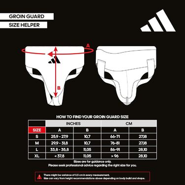 Захист паху adidas WTF для тхеквондо, розмір S