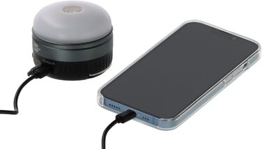 Брененштуль ОЛІ 0300 А: LED кемпінговий ліхтар на акумуляторі з USB Powerbank (350lm, SOS, Blink)