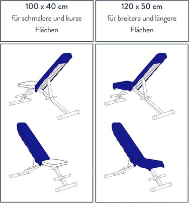 Рушник для фітнесу PEAQE з кишенею на блискавці | Мікрофібра з фротте-структурою | Швидковисихаючий рушник для спортзалу | М'який, 120 x 50 см (Navy-Blue)
