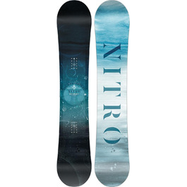 Жіноча сноуборд-дошка Nitro Mystique 2025, All-Mountain, Directional Twin, Gullwing, 152 см