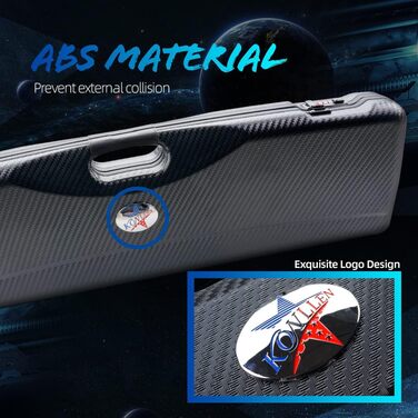 Чохол для бильярдного кия KONLLEN 2x4 Oxford Cloth з кишенями для аксесуарів, карбонове покриття