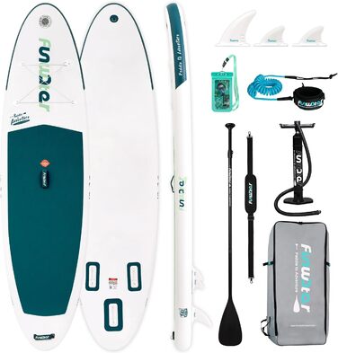 Надувний SUP-борд FunWater 10' & 11' з аксесуарами. Підходить для всіх рівнів майстерності.