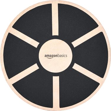 Балансувальна дошка Amazon Basics з дерева, чорна