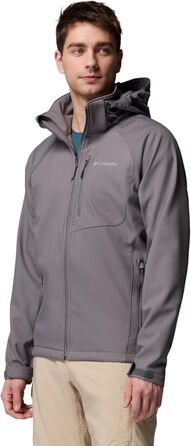 Чоловіча софтшелл куртка Columbia Cascade Ridge III, колір City Grey, розмір XL