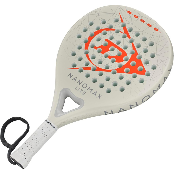 Ракетка для падел Dunlop Nanomax Hybrid – Графітовий каркас, Середній баланс, Легка