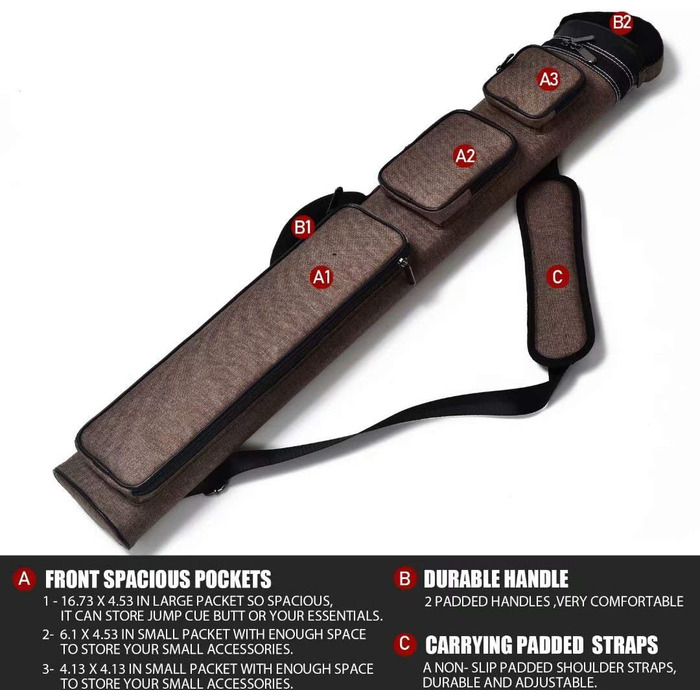 Чохол для більярдної кутії Collapsar, овальний, 2x4 см, різні кольори