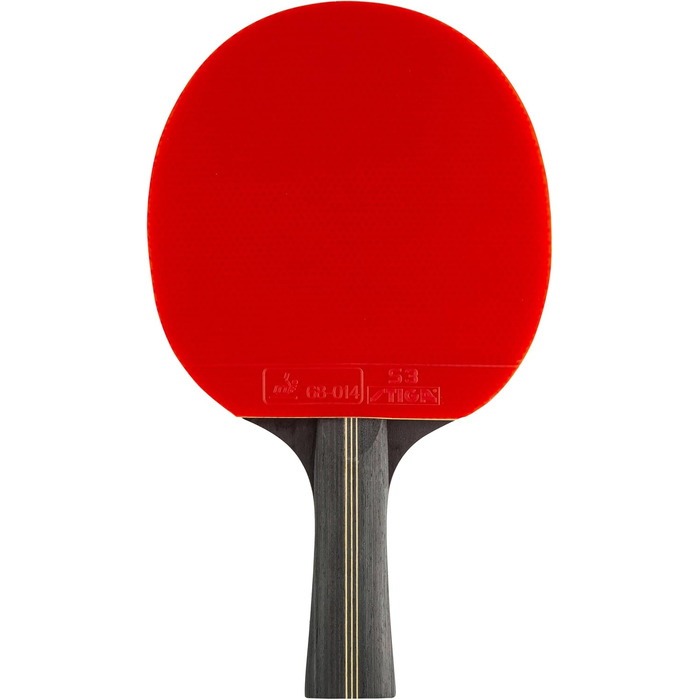 Стіга Trinity V2 – пінг-понгова ракетка для настільного тенісу, 3 зірки, ITTF, ергономічна ручка, для атакуючих гравців, чорна