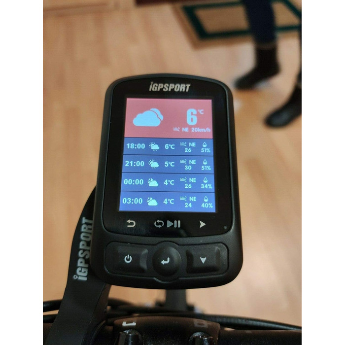 Велокомп'ютер iGPSPORT iGS620 з GPS, датчиками швидкості, каденсу та пульсу, з картами та навігацією, бездротовий