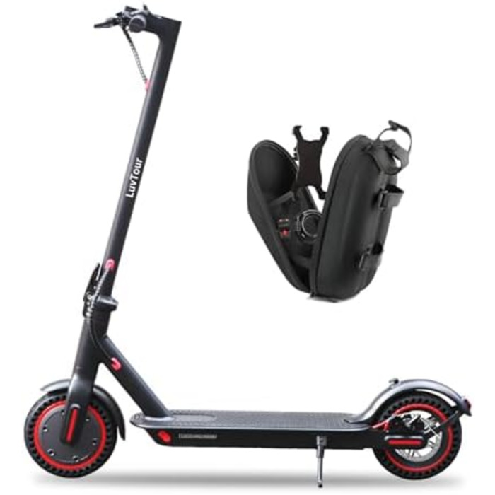 Електросамокат LuvTour ES-S3 PRO для дорослих, 20 км/год, 40 км пробігу, складаний, з додатком, подвійні гальма