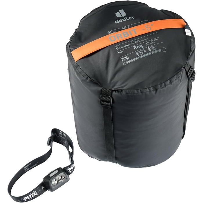 Спальний мішок Deuter Orbit -5° L (Large) Zip Left - синтетика
