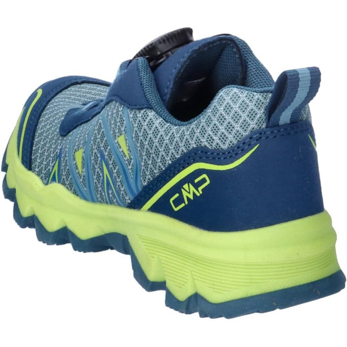 Дитячі трекінгові черевики CMP AKSA FITGO Fast (31 EU, Bluesteel Lime)